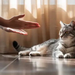 Cat Not Interested in Training Session