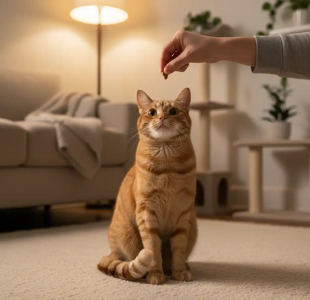 Teaching the Cat to Sit
